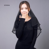 Wedding Veil Black Bridal Veil BlackWanita Kph004
