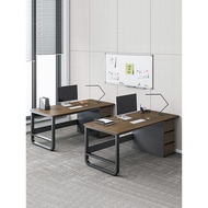 Office desk staff workstation, simple modern office desk, staff desk and chair combination, single-p