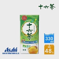 【Asahi】十六茶 零咖啡因 複方茶330ml-48入