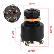 Yacht Marine Brass Outboard Ignition Switch Outboard Inner Flame Retardant Power Starter Switch Conn