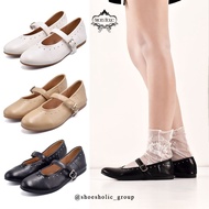 Marry Jane Women's Imported Flatshoes 2405-3 [3 colors]