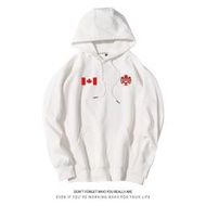 【衣衣服裝】加拿大Canada國家隊服足球運動訓練衣服連帽套頭衛衣球衣秋冬款男