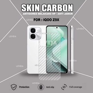 Skin Carbon Iqoo Z10R Iqoo Z9X Skin Back 3D Anti-scratch Screen Protector Skin Iqoo Z10R Iqoo Z9X