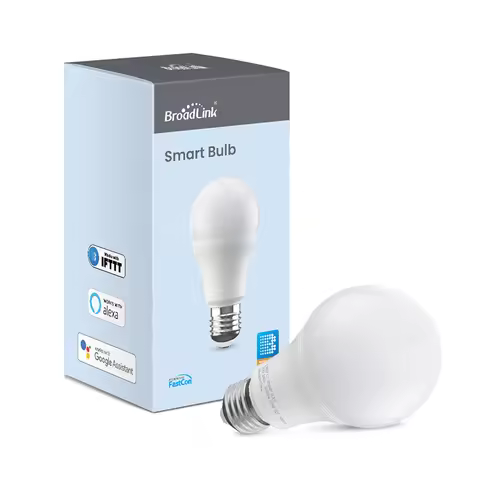 Broadlink Wifi Smart Bulb 1/2/3/4 PCS Smart Home Remote Control E27 LB27 C1 Dimmable Bulb Via Work w