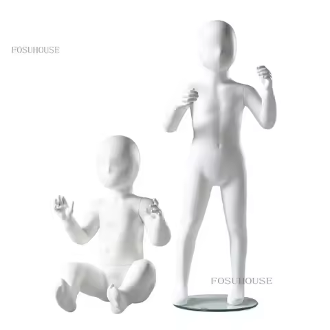 Full Body Children's Mannequins Props Children's Clothing Store Model for Kid's Clothes Child Manneq