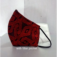 Batik Borneo Facemask