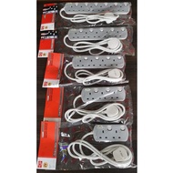 UMS HEAVY DUTY Portable Switched Socket Outlet Extension Sockets 13A (2 Gang/3 Gang/4 Gang/5 Gang/6 