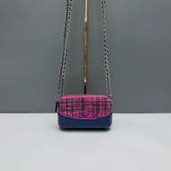 Chanel香奈兒 Gabrielle woc毛呢mini流浪包 斜背包