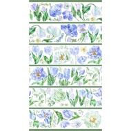 Shine Studio 92cm Pet Sampler Blue Flowers and Leaves