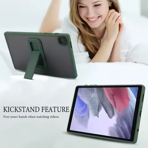 PC+TPU Protective With Bracket Tablet Shell for Samsung Tab A9 A8 A7 S6Lite Shockproof Cover For Sam