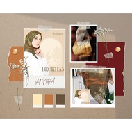 POST 24H BAK SE 6.0 BECKHAM BENNY by FAREHA Tudung Bawal Anti Kedut Material Korean Chiffon - Bidang