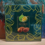 Qfchoco 135gr Durian Tiramisu Chocolate Malaysia Chocolate Truffles Durian Flavor Chocolate Coco Pow