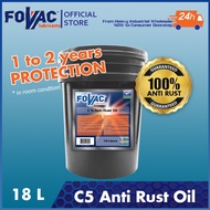 FOVAC C5 Anti Rust Oil/ Anti Rust Lubricant/ Rust Prevention Oil - 18 Liters