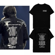 Korean T-shirt Agustd Concert Tour D-Day 2023