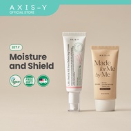 [AXIS-Y OFFICIAL] Moisture and Shield - Set F (LHA Peel Cream 50ml + Biome Sunscreen 50ml)