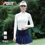 PGM Women's Golf Ice Silk Sunscreen Shirts Quick Drying and Breathable Ladies Clothes Golf Wear for Women YF443