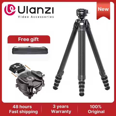 Ulanzi TreeRoot Carbon Fiber Tripod Falcam Quick Lock Travel Tripod F38pro Quick Install Professiona