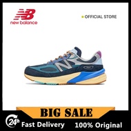 สินค้าเคาน์เตอร์แท้ New Balance NB 990 V6 " Blue " รองเท้ากีฬา M990AC6 รับประกันสินค้า 1 ปี