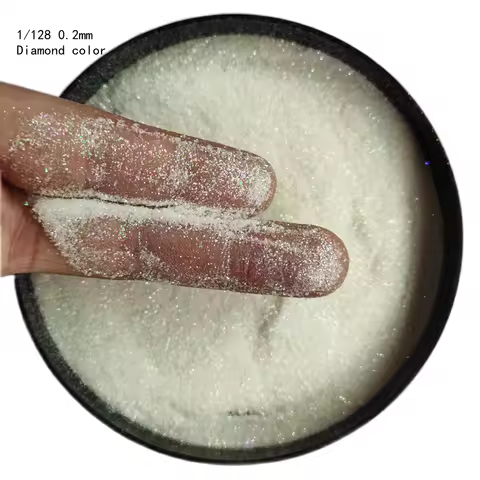 10g/bag Diamond Rainbow Linear Nails Glitter Laser Chrome Nail Powder Gel Polish Holographic Pigment