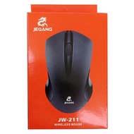 Wireless Mouse jeqang usb 2.4ghz optical 1600dpi clicky for pc laptop office gaming jw211 jw-211