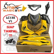 MAGICBOY MAGIC BOY COVERSET LC135 135LC V1 OLD MX KING YELLOW KUNING / YELLOW MATT GREY