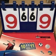 Winstar sports score flip chart