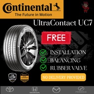 Continental UltraContact UC7 Car Tyre | Quiet Comfort Tyre | Long Lasting | Wet Grip | Continental U