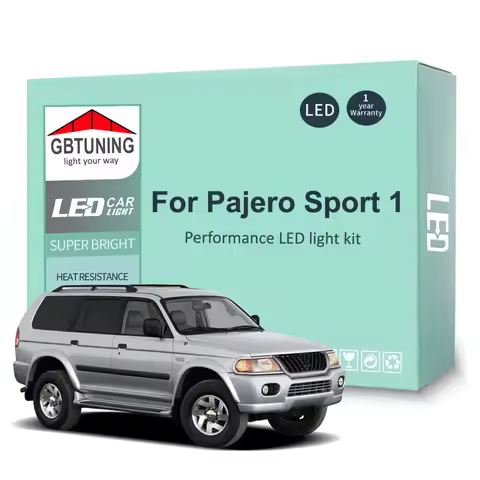 13Pcs LED Interior Light Bulb Kit For Mitsubishi Pajero Montero Shogun Sport Nativa Challenger 1 MK1