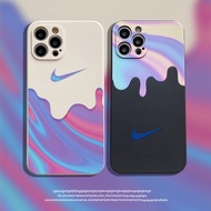 Ice cream Watercolor Rainbow Nike Matte Phone Case Huawei Y9S Y7A HONOR 9X PRO 8X ENJOY 20SE MATE 30 20 PRO P30 P20 PRO P30 LITE NOVA 4E 5T 6SE 7I 7SE HONOR 20 Camera Protection Soft Silicone Back Cover