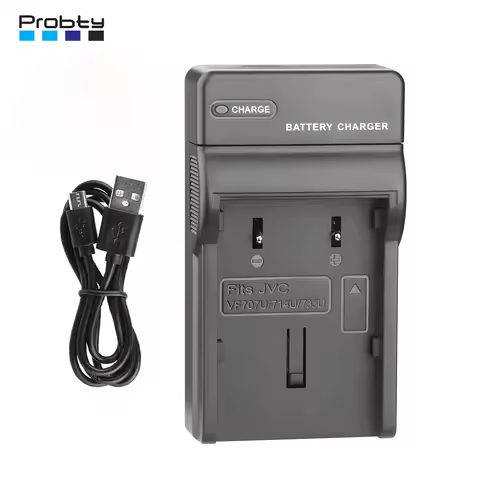 USB-C BN-VF707 Battery Charger for JVC BN-VF707U BN-VF714U GZ-MG77U, GZ-MG77US ,BN-VF733, BN-VF733U