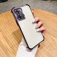 For OPPO A57 Case OPPO A77 Phone Case OPPO A56S A77S A57E A57s A57 4G A54S A16 A55 Four Corners Plat