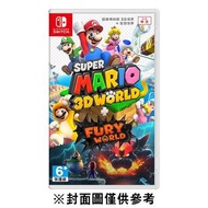 (二手)【NS】超級瑪利歐 3D 世界 + 狂怒世界《中文版 / 遊戲卡片》