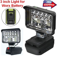 WORX light WA3016 Battery WA3595 WA3027 20V 5.0Ah Battery WA3924 Charger WA4600 Adaptor WU230 Blower