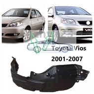 Front Driver Fender Liner Inner Panel Plastic Guard Shield for TOYOTA VIOS gen 1 2001 2002 2003 2004