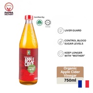 Radiant Organic Cuka Apple Cider Vinegar (750ml) Cuka Epal