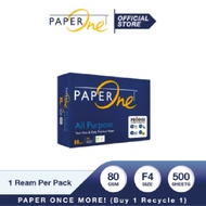 Paperone PaperOne Kertas F4 80gr All Purpose 1 Rim (500 lembar) Kertas HVS