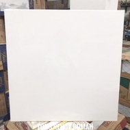 keramik 60x60 putih polos (glossy)/ keramik lantai putih polos/