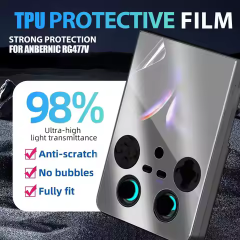 For Anbernic RG477V RG 477V Soft TPU Hydrogel Films For Anbernic RG477V Retro Game Console HD Clear 