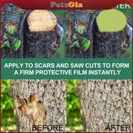 [PETSOLA] Bonsai Cut Paste Wound Sealer Waterproof Grafting Sealer with Brush for Indoor Plants