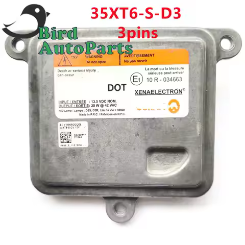 10R-034663 10R-044663 35XT6-S-D3 A71154400DG A71154401DG Original Genuine D3S Xenon 3 Pins Headlight