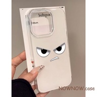 For iPhone 15 14 13 12 11 Pro Max X XR XS MAX 7 8 Plus Cute and fierce expression with fun Phone Cas