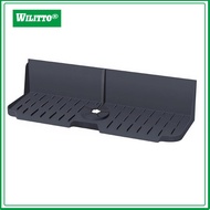 Kitchen Faucet Drying Rack Kitchen Accessories Silicone Kitchen Sink Splash Guard Quick Dry Mat for