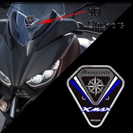Hot Style Suitable for Yamaha xmax125/250/300/400 Stickers Windshield Windshield Badge Logo