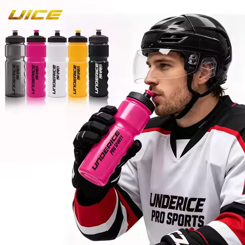 Ultra-Light 750ml Ice Hockey Water Bottle Cycling Water Bottle 750ml Sports Water Bottle Portable Bi