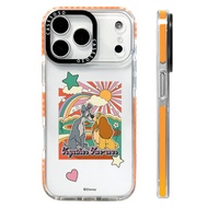 Cute Kiss Puppy Illustration Color Case Compatible For IPhone 11 12 13 14 15 16 17 Pro Max 12Mini Co