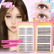 eyelash extension eyelash GROINNEYA Korean Version Aidou Single Cluster Eyelash Book 330 Clusters La