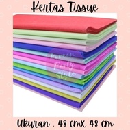 pp [1 pack] cotton paper kertas tisue flower wrapping tissue buket