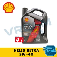 Shell Engine Oil 4L | SHELL HELIX ULTRA 5W-40 (Fully Synthetic) <MALAYSIA>