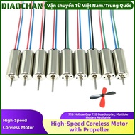 OMXILOYI High-Speed Coreless Motor, Metal Multistyles DC Motor,  412 612 614 716 720 8520 1015 1020 
