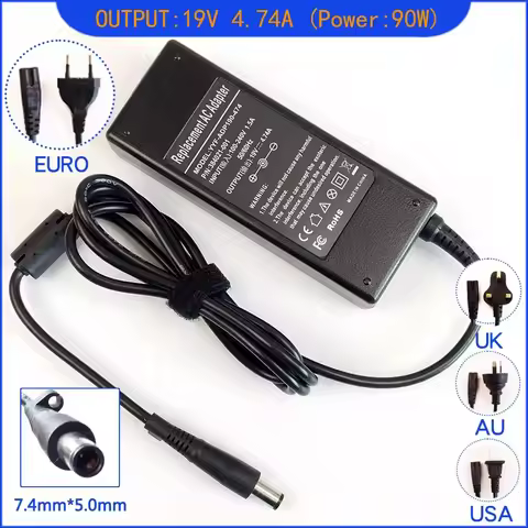 18.5V 3.5A Laptop Ac Adapter Charger For HP Compaq 519329-002 519329-003 584037-001 677774-002 39117